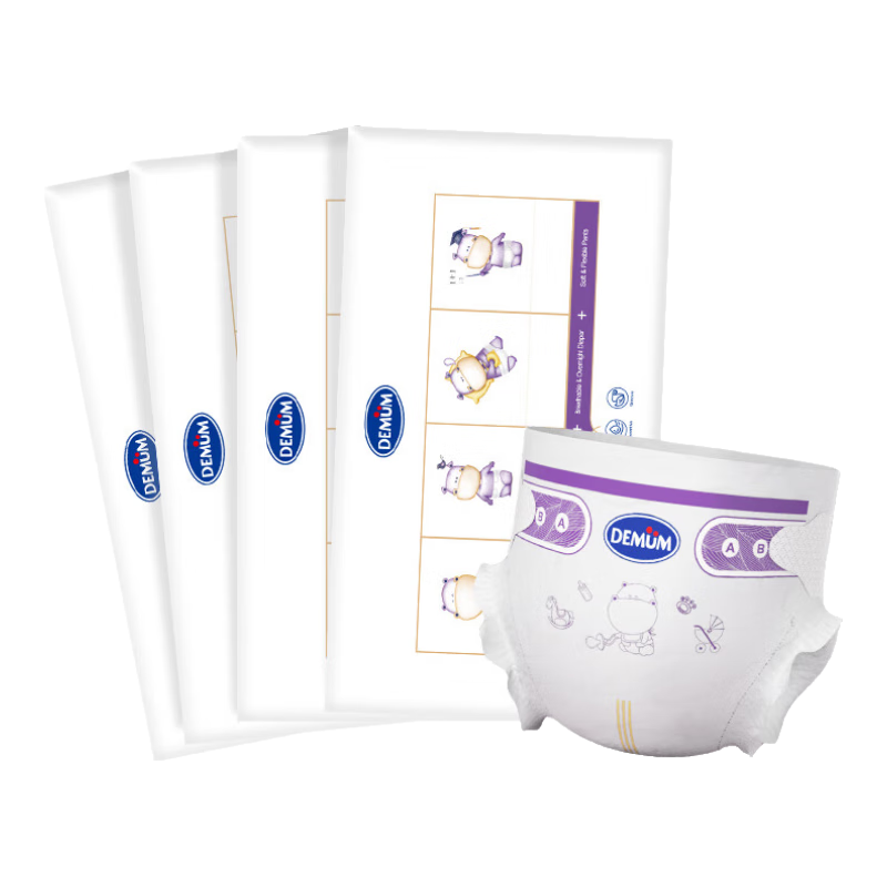  DEMUM/德敏舒 德国 儿童纸尿裤  拉拉裤XL*4片（12-17kg） XL