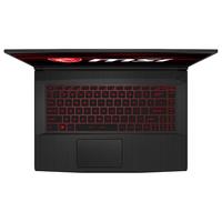 MSI 微星 GF 65 15.6英寸 游戏本 黑色(酷睿i5-9300H、RTX 2060 6G、8GB、256GB SSD、1080P、IPS、120Hz 、9SEXR-242CN)