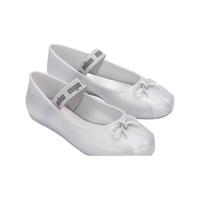 梅丽莎Melissa梅丽莎Sophie 芭蕾鞋女士蝴蝶结果冻单鞋35701 珠光白色 BM361 36 （35/36）