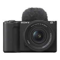 SONY/索尼 创意滤镜视频 微单相机套装+16-50mm镜头 ZV-E10 II+16-50mm套机 黑色 标配