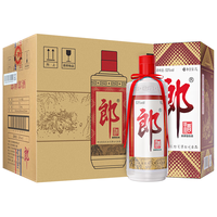 LANGJIU/郎酒 53度 酱香型白酒  整箱装 1000mL 53%vol