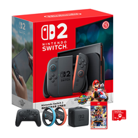  Nintendo/任天堂 SWITCH2典藏套装+Pro手柄+方向盘+记忆卡+街霸6+全套收纳包  主机典藏套装 港版