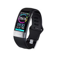 STIGER 斯泰克 P11 智能手环 黑色 硅胶黑表带(ECG、HRV)