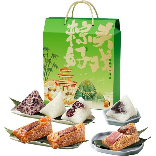 今日必买：同庆楼 粽头好戏粽子礼盒 1000g（10粽）