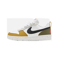 NIKE 耐克 儿童运动鞋时尚小白鞋青少年大童 HF0744-109 白色 35.5码