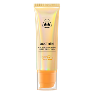 澳赞（Oadmire） 美白倍护防晒霜SPF50倍 PA+++ 防晒乳面部全身美白隔离乳男女士 萌赞赞美白倍护防晒乳50g