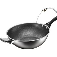 ASD 爱仕达 CC30E15WG 炒锅(32cm、不粘、316L不锈钢）