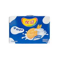 优冠 亿滋达能优冠牛奶香脆饼干1000g整箱