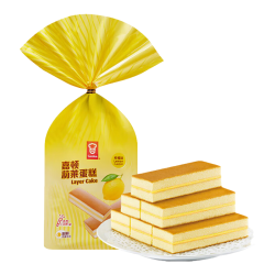 嘉顿 莉莱蛋糕柠檬味营养早餐下午茶糕点休闲点心140g/袋