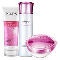 POND'S 旁氏 无瑕透白基础套装 （洁面乳100g+水150ml+日霜50g）