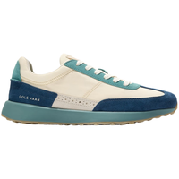 colehaan/歌涵 男士休闲鞋 24年夏户外轻便真牛皮革运动复古跑步鞋C39582 蓝色 42