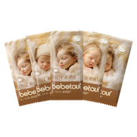 BEBETOUR皇家羽毛婴儿拉拉裤亲肤超薄透气训练裤便携装大码 拉拉裤便携装XL码5片