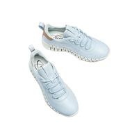 爱步（ECCO）运动鞋女 耐磨透气轻休闲女鞋 灵动系列218203 天空蓝/裸色37