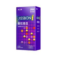 jissbon 杰士邦 避孕套女 性价比22只装：3D颗粒3+喵舌3+动感狼牙16