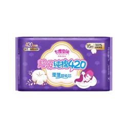 七度空间 少女系列卫生巾 420mm16片