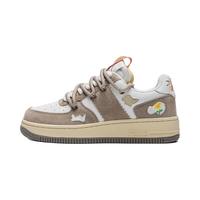  Kappa/卡帕 软底 女士休闲鞋  33CJ-0106冬日白/牛津棕 35 (220mm)