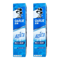 DARLIE/好来 亮白 牙膏套装 超白隔离亮白 190g*2支