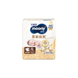 moony 尤妮佳慕怡皇家新升级亲肤透气柔软纸尿裤XL26片
