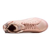 ASICS 亚瑟士 2019秋冬加绒樱花粉高帮休闲鞋女 DOUBLE CLUTCH 1202A001-700 粉色 37