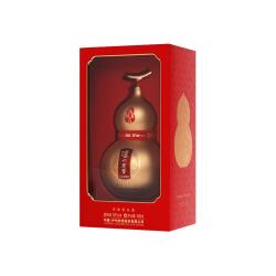 泸州老窖 葫芦定制酒福禄自在金52度500ml*2瓶礼盒浓香型白酒送礼