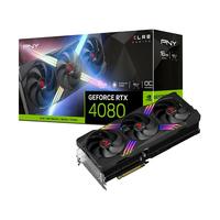PNY 必恩威 GeForce RTX4080 16GB VERTO ARGB OC 掌控者超频版 显卡 16GB 黑色