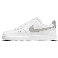 NIKE耐克休闲鞋鞋 春季新款COURT小白鞋简版空军一号皮面运动鞋低帮板鞋 CD5434-111/银勾/偏大半码 36