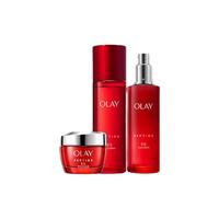 OLAY 玉兰油 护肤套装 (新生焕活深彻洁面乳125g+塑颜金纯精华水150ml+乳液100ml)
