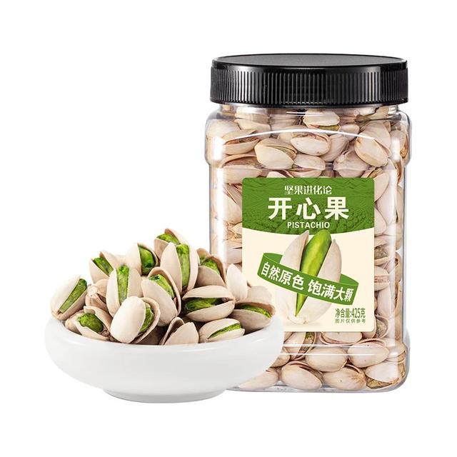 88VIP：洽洽 罐装坚果开心果425g原色无漂白过年零食小吃干果特产开口