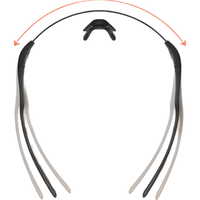 京东京造 跑步骑行眼镜 感光变色户外马拉松太阳镜 防风防晒运动镜 黑框 黑框