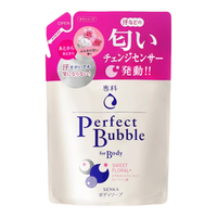 日本资生堂珊珂专科滋润花香沐浴露替换装3种香型可选 白袋甜蜜花香 350ml