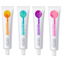 舒客 Saky牙膏套装家庭实惠装美白含氟防蛀抗敏感清新口气 4种功效+2旅行装