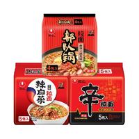 NONGSHIM农心辛拉面辣白菜拉面部队锅拉面14袋组合方便面泡面速食