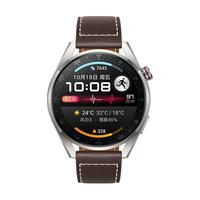 华为 WATCH 3 Pro New eSIM版 真皮表带 棕色 智能手表