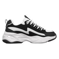 斯凯奇(Skechers)男款经典熊猫鞋厚底运动休闲舒适透气老爹鞋 894129/BKW 237225/BKW 43.5
