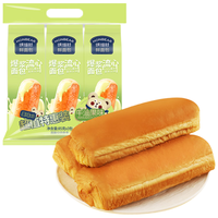 烘焙村早餐面包糕点心零食三连包 爆浆流心面包牛油果味85g*3包