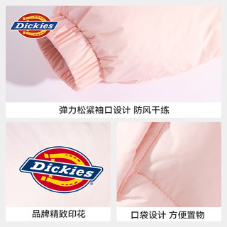 Dickies童装男童棉服冬季2025新款儿童秋冬保暖夹棉外套中小童拼接棉袄潮