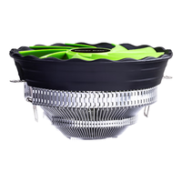 动力火车（PowerTrain）骑兵DL120Q下压式CPU散热器台式电脑主机风冷风扇1150/1151/1155/1156/1200/1700/AM4/AM3/AM2/FM2