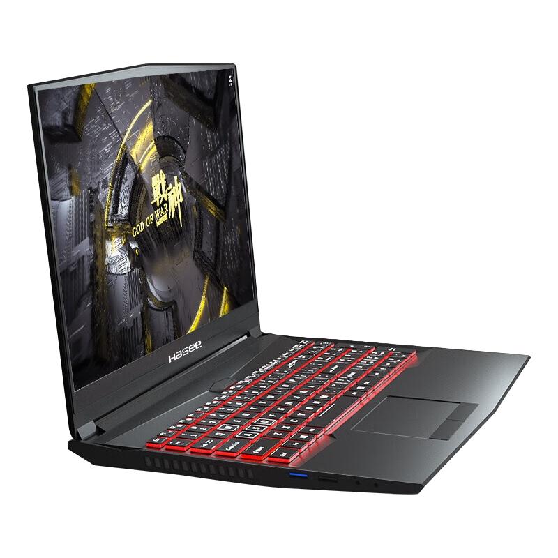 Hasee 神舟战神TX9-CA5DA 16.1英寸游戏本黑色(酷睿i5-10400、RTX 3070