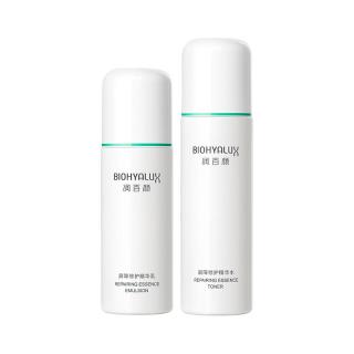 润百颜 白纱布水乳套装屏障调理面霜敏肌补水保湿修护乳液华熙生物