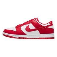 Nike耐克女鞋2025春DUNK 白红 运动鞋低帮复古休闲板鞋DD1873-116