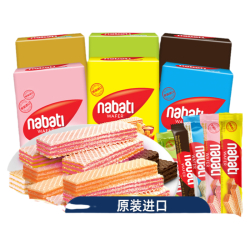 纳宝帝 丽芝士威化饼干 400g