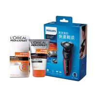 PHILIPS 飞利浦 S5078 飞利浦电动剃须刀+欧莱雅男士护肤套装
