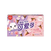 可爱多 和路雪 迷你可爱多甜筒玫瑰20g*5+白桃口味冰淇淋雪糕20g*