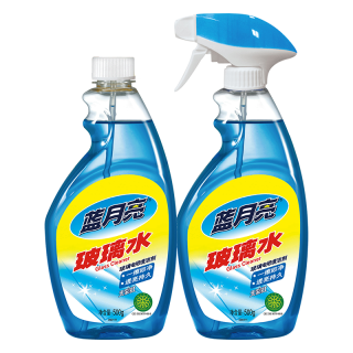 蓝月亮 玻璃水 500g+500g补充装 果香型