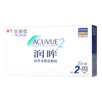 ACUVUE 安视优 润眸系列 双周抛透明隐形眼镜 6片 250度