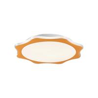 Midea 美的 LED吸顶灯 圆形三色调光 太阳荷包蛋星月 黄色 20W