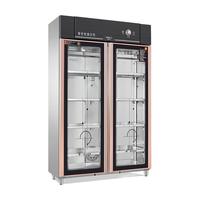 沐风行毛巾中温柜浴巾文件小型中温柜立式单门紫外线臭氧商用中温机【610L文件毛巾中温柜】MFX-C602