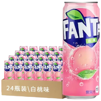  Coca-Cola/可口可乐 芬达白桃味碳酸饮料