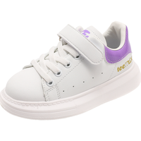 天美意（TEENMIX）童鞋女童板鞋小女孩防滑板鞋儿童运动鞋中大童青少年潮 紫色 26（适合脚长153mm）