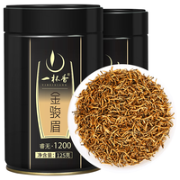一杯香YIBEIXIANG 茶叶红茶金骏眉武夷山特级250g2023新茶散装礼盒自己喝送袋